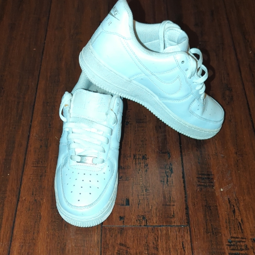 Women's Nike Air Force One-Size 7.5 White Sneakers